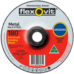 [FLEX.66252841689] Grinding Disc 180x6.8x22 Metal A24/30T Flexovit