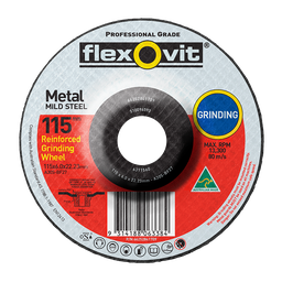 [FLEX.66252841709] Grinding Disc 115x6.0x22 Metal A30S Flexovit