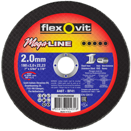 [FLEX.66252920038] Cut Off Disc 178x2.0x22 Inox A46TBF41 Flexovit