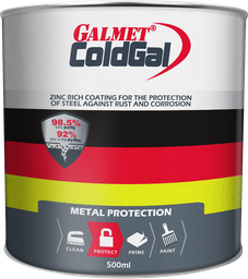 [GAL.GGCG250M] Paint Cold Galvanising Grey 250ml Galmet ColdGal