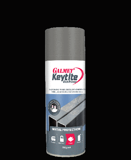 [GAL.GKEGA350] Paint Primer Aerosol Grey Etch 350g Keytite Galmet