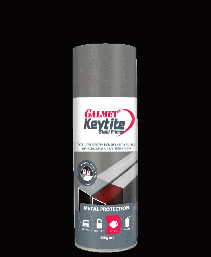 [GAL.GKSGA350] Paint Primer Aerosol Grey 350g Keytite Galmet
