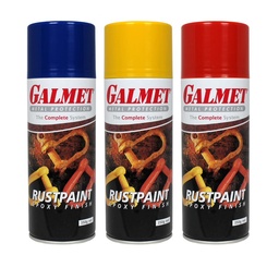 [GAL.GRPBLA] Paint Rustpaint Aerosol Black Gloss 350g Galmet