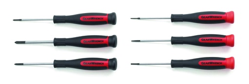 [GEAR.80055H] Screw Driver Set Precision 6pc