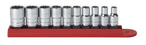 [GEAR.80307D] Socket Set 1/4dr 12pt AF 10pc GearWrench