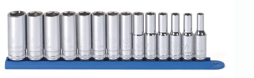 [GEAR.80554] Socket Set 3/8dr Deep 6pt Metric 14pc GearWrench