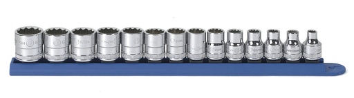 [GEAR.80560] Socket Set 3/8dr 12pt Metric 14pc GearWrench