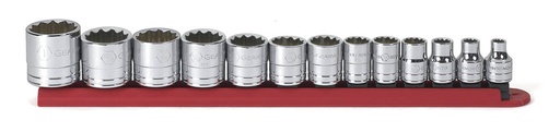 [GEAR.80561] Socket Set 3/8dr 12pt AF 13pc GearWrench