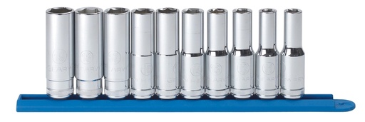 [GEAR.80704] Socket Set 1/2dr Deep 6pt Metric 10pc GearWrench