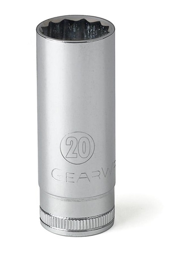[GEAR.80782] Deep Socket 11mm 1/2dr 12 Point GearWrench