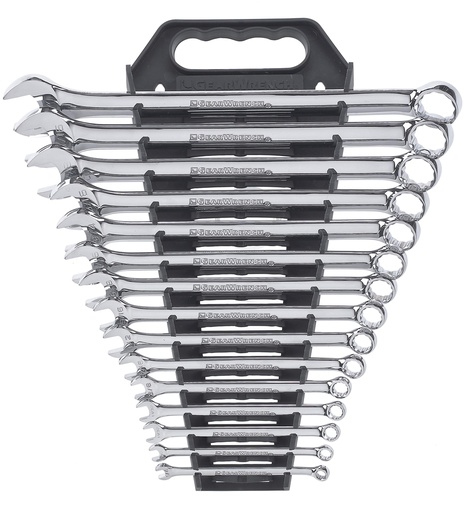 [GEAR.81901] Combination Spanner Set Long AF 15pc GearWrench