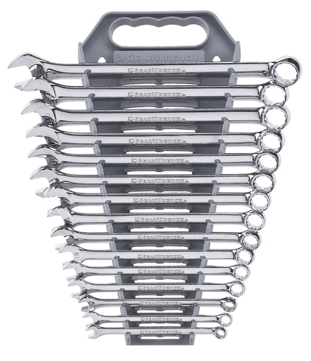 [GEAR.81902] Combination Spanner Set Long Metric 15pc