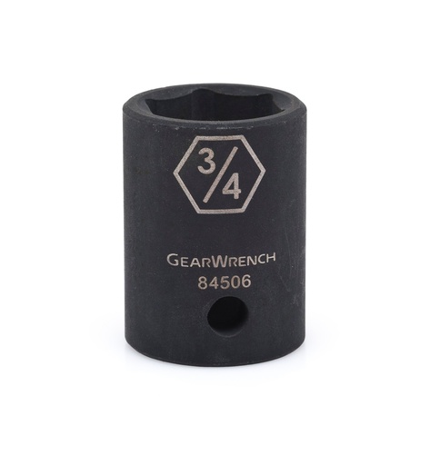 [GEAR.84501N] Impact Socket 7/16" 1/2dr 6 Point GearWrench
