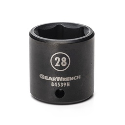 [GEAR.84542N] Impact Socket 31mm 1/2dr 6 Point GearWrench