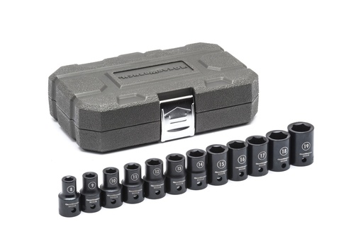 [GEAR.84930N] Impact Socket Set 1/2dr Metric 12pc GearWrench