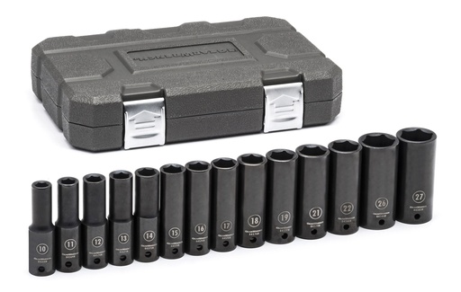 [GEAR.84944] Impact Socket Set 1/2dr Deep Metric 12pc GearWrenc