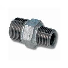[AAP.LN2015] Hexagon Reducing Nipple 20x15mm (3/4Mx1/2M) HN2015 Gal