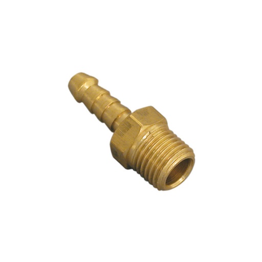 [CHAM.B207B-10] Threaded Tail 1/4"HBx1/4M BSP 4TM4 Brass Champion