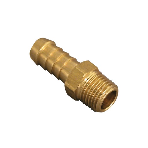 [JAM.28.1208] Threaded Tail 3/8"HBx1/4M BSP 6TM4 Brass JamecPEM