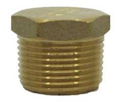 [PWE.HP25] Hexagon Plug 25mm (1M) HP25 Brass