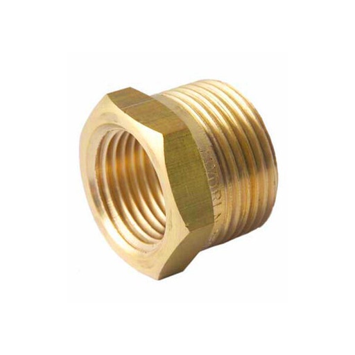 [PWE.RB2520] Reducing Bush 25x20mm (1Mx3/4F) RB2520 Brass