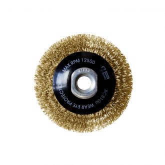 [JOSCO.BCB100] Bevel Brush Crimp 100mm Steel MultiThread Josco