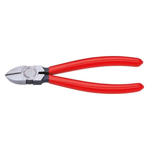 [KNIP.7001125] Diagonal Cutting Plier 125mm Plastic Grip Knipex