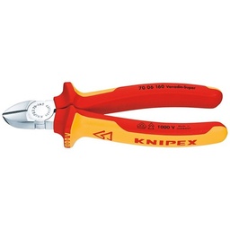 [KNIP.7006125] Diagonal Cutting Plier 125mm 1000V Comp Grip Knipex