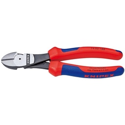 [KNIP.7402180] Diagonal Cutting Plier 180mm Comp Grip HL Knipex