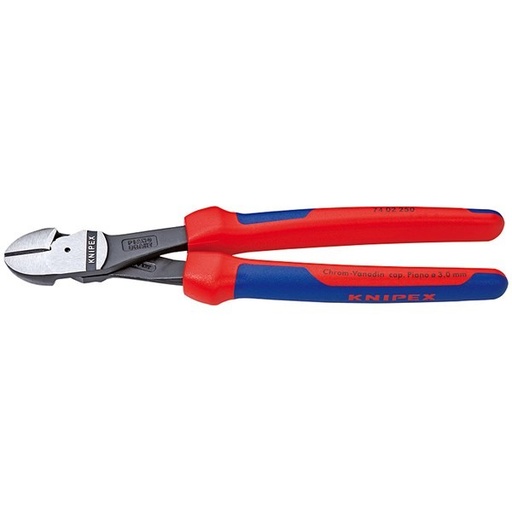 [KNIP.7402250] Diagonal Cutting Plier 250mm Comp Grip HL Knipex