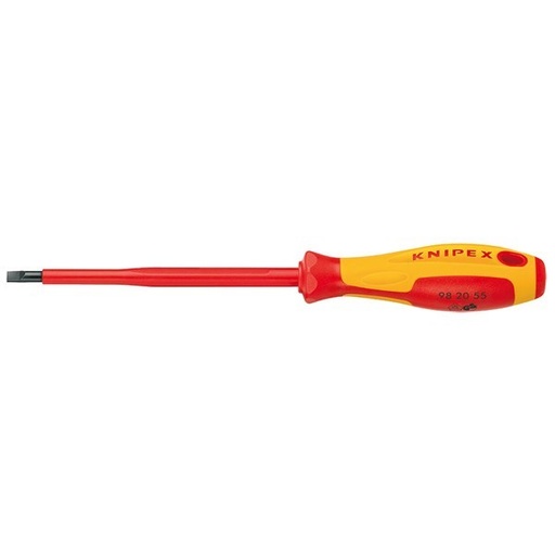 [KNIP.982040] Screw Driver Slotted 4.0x100mm 1000V Knipex