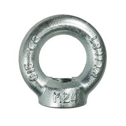 [LA.LENUT08ZP.DIN] Lifting Eye Nut 8mm Zinc Rated DIN582