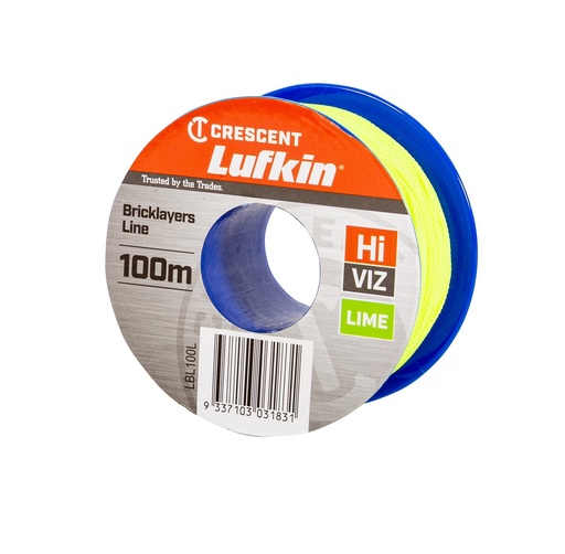 [LUF.LBL100L] Bricklayer Line 100m Lime Lufkin