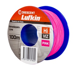 [LUF.LBL100P] Bricklayer Line 100m Pink Lufkin