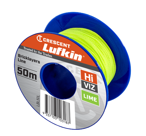 [LUF.LBL50L] Bricklayer Line 50m Lime Lufkin