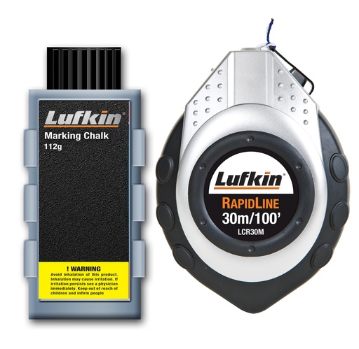 [LUF.LCR30M] Chalk Line Reel Combo 30m Lufkin