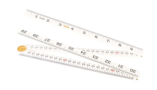 [LUF.LFBMEN] Rule M/E Folding White Lufkin