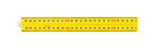 [LUF.LFSSIN] Rule Metric Folding Yellow Lufkin