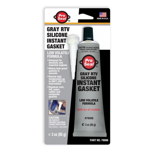 [MQ.79006] Instant Gasket Aluminium RTV Silicone 85g