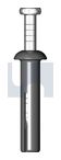 [NIA065X75NY.MSH] Nail In Anchor 6.5x75mm Nylon Body Zinc Pin Mush