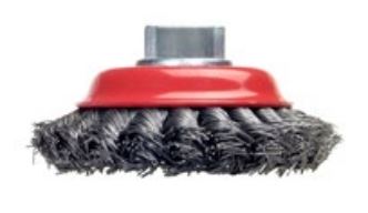 [NOR.00210013492] Bevel Brush Twist 115mm Steel M14