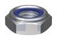[NUT1/4U.NYT-SS] Nut 1/4 UNC Nylon Insert Stainless Grade 304 Thin
