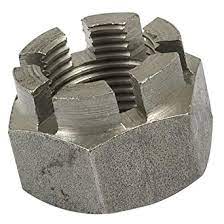 [NUT3/4UF.CS-BS] Nut 3/4 UNF Castle Bright Steel