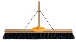 [OAT.B-12117FB] Platform Broom 750mm Blended Bristles c/w Handle