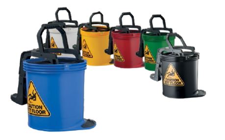 [OAT.IW-008B] Mop Bucket Blue Duraclean Plastic Oates