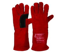 [PAR.BRW16E] Welding Glove Gauntlet Red Hot Shot Kevlar Stitch