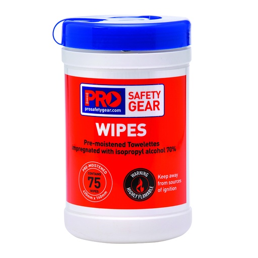[PAR.CW75] Wipes Isopropyl Alcohol Paramount
