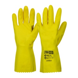 [PAR.MSLYM] Glove Yellow Silver Lined ProChoice Med