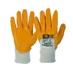 [PAR.NBR9] Glove Synthetic Nitrile Orange SuperLite sz9
