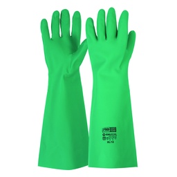 [PAR.RNU22M] Glove Chemical Nitrile Green 45cm ProSafe Med